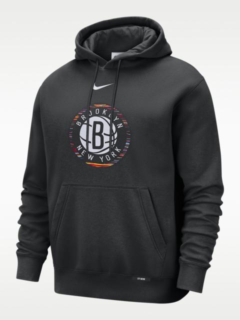 Brooklyn Nets City Edition Men's Nike Club Hoodie