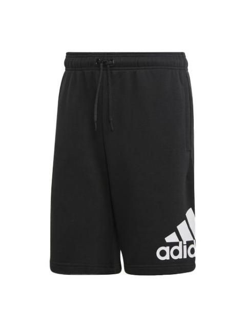 adidas M Mh Boss Hortft Loose Knit Breathable Shorts Black DX7662