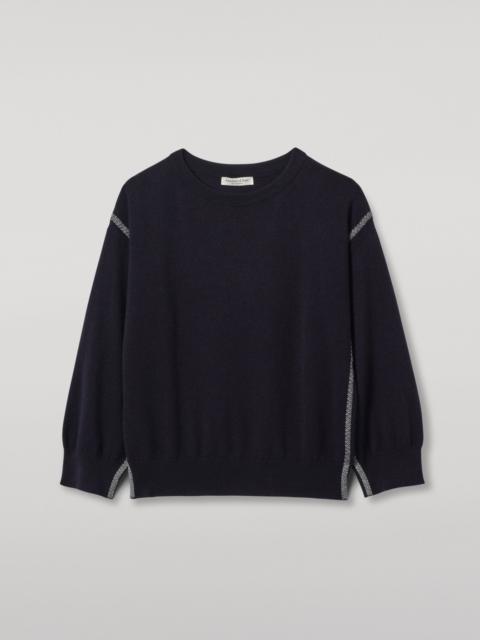 Tilda Dark Navy Cashmere Jumper