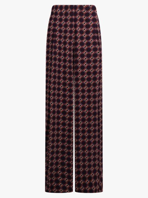 PILA MOSAIQUE PRINT WIDE LEG PANT | AUBER PURPLE