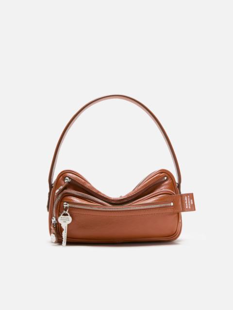 Camero Party shoulder bag - Cognac brown