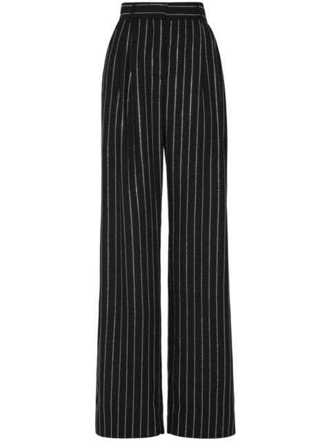 striped tailored trousers
