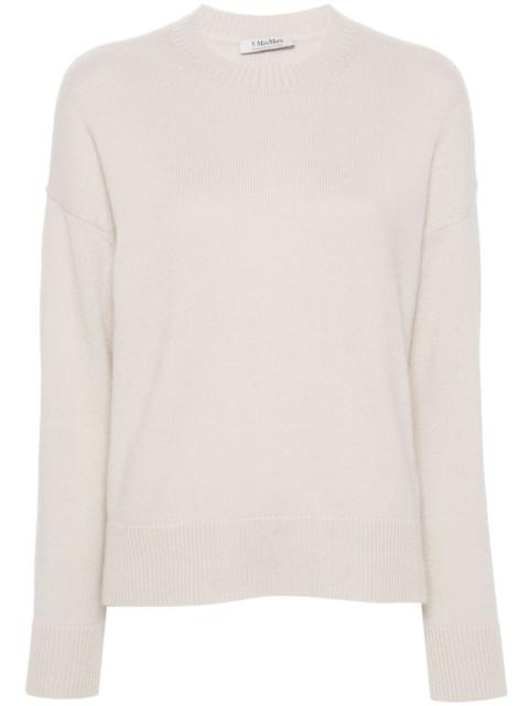 ribbed-knit jumper