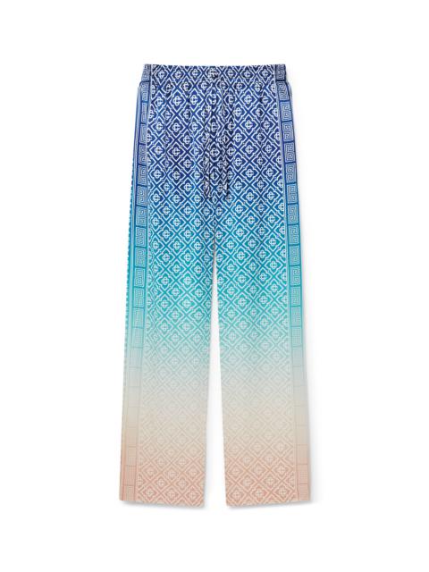 Jacquard Gradient Silk Trousers | Casablanca Paris