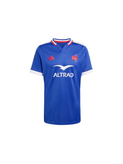 adidas France Rugby Home Replica Jersey Semi Lucid Blue