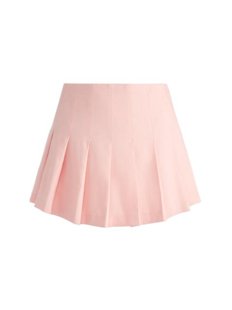 CARTER PLEATED MINI SKIRT