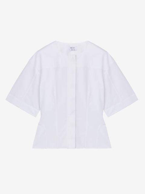 Corset Poplin Shirt