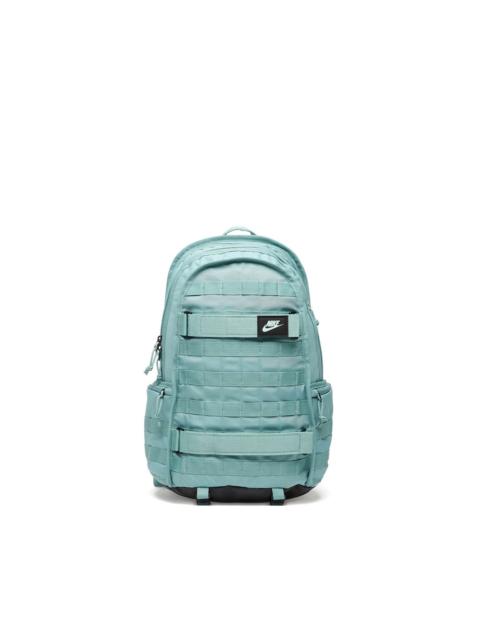 logo-patch webbing backpack