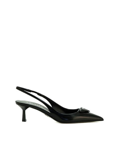 55mm leather pumps