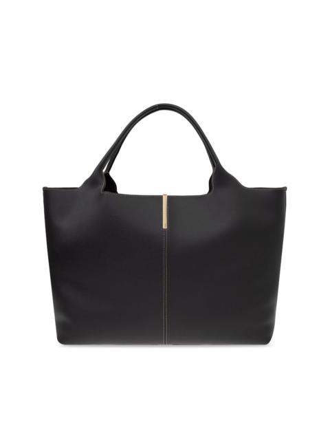 medium leather tote bag