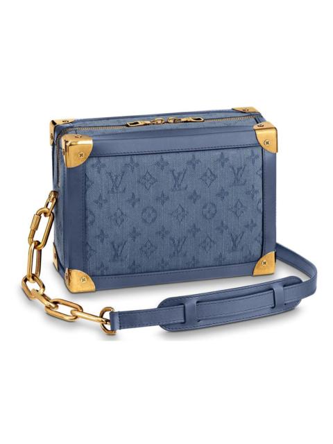 Louis Vuitton Soft Trunk Monogram Denim Blue