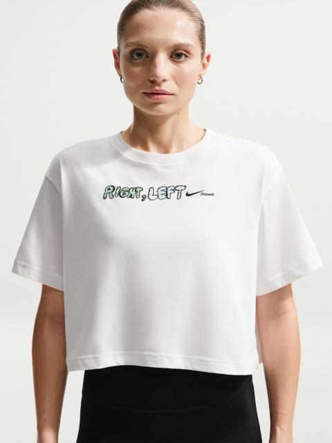 Nike Swift Women's Dri-FIT Short-Sleeve Cropped Running T-Shirt