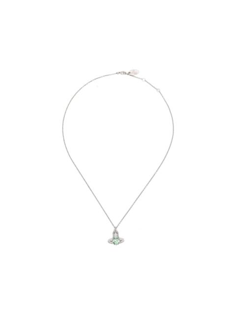 Ariella light green pendant necklace