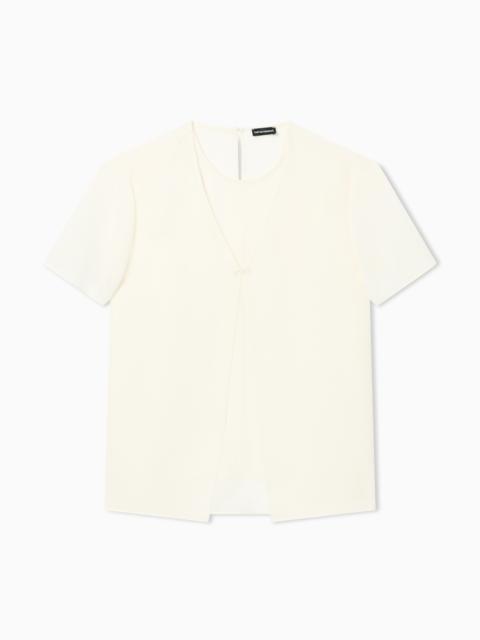 TECHNO GEORGETTE TOP