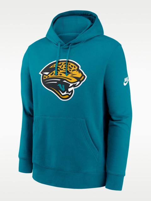 Jacksonville Jaguars Club Logo Men's Nike NFL Pullover Hoodie