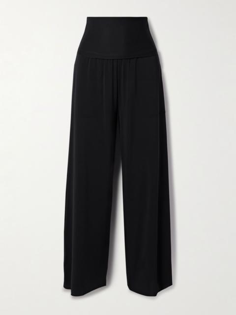 Les Essentiels Dao convertible stretch-jersey jumpsuit Black