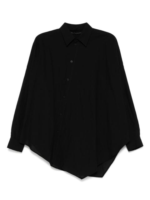 asymmetric cotton shirt