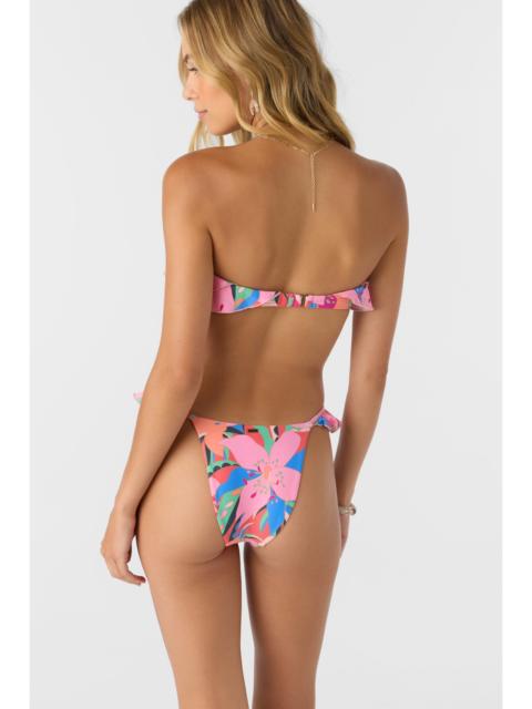 Cabana Floral Diaz Bandeau Top