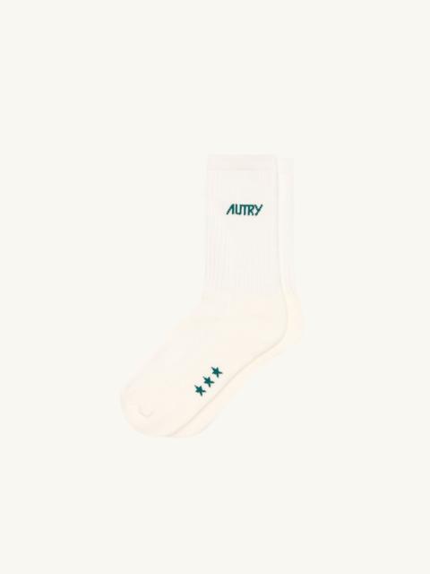 SOCKS WITH JACQUARD LOGO UNISEX