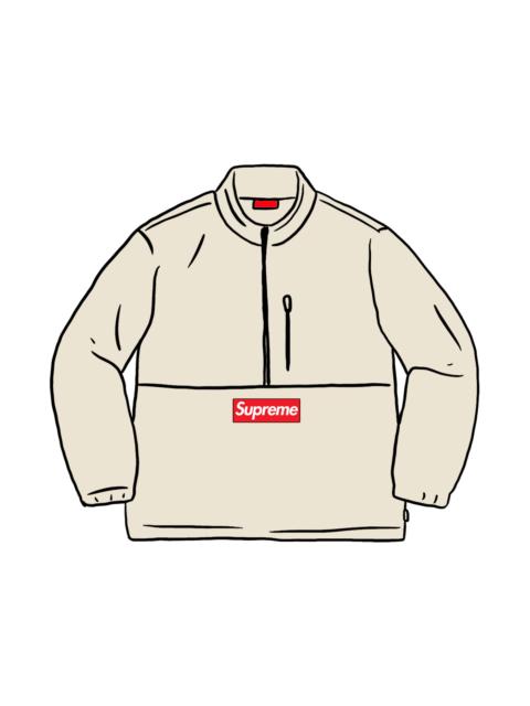 Supreme Polartec Half Zip Pullover (FW20) Natural