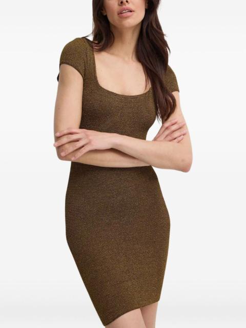 square-neck beach dress