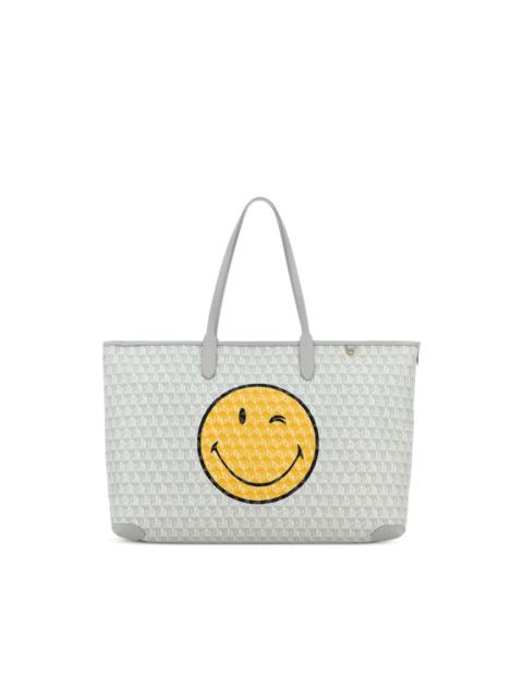 I am a Plastic Bag printed canvas tote bag