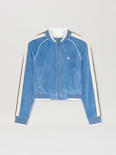 Oval Palm chenille Track Jacket