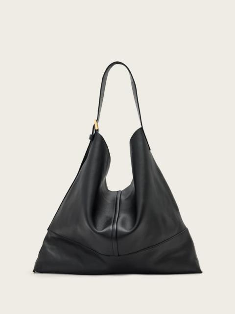 ASHA LEATHER SHOULDER BAG
