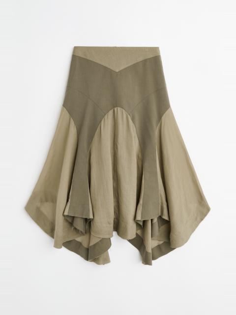 Petti Skirt Dry Thyme Shade Cotton