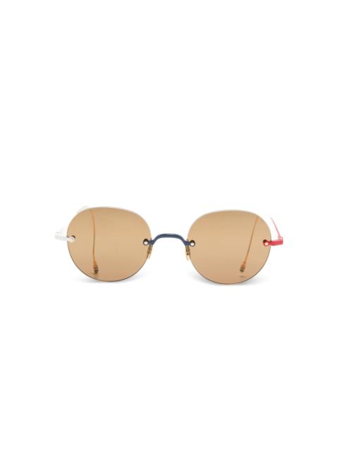 rimless sunglasses
