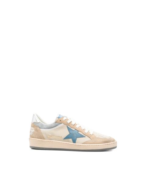 star detail ball sneakers