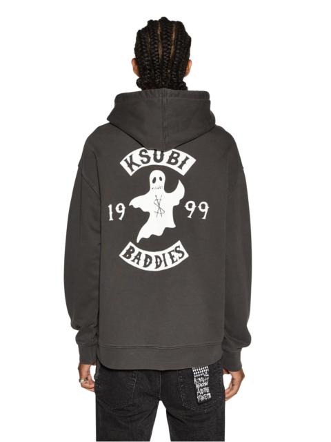 BADDIES BIGGIE HOODIE FADED BLACK
