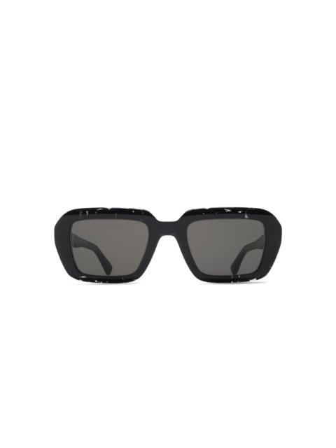 Nima marble-effect sunglasses