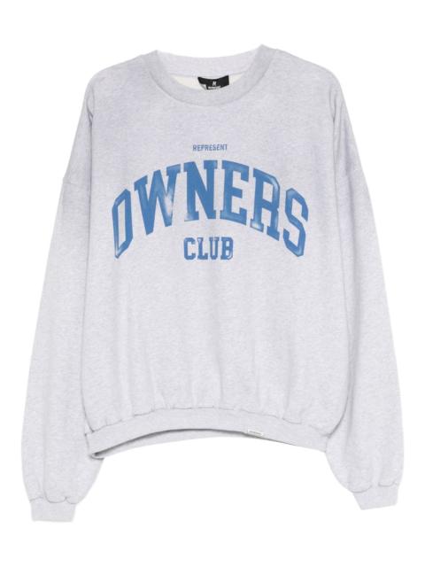 graphic crew-neck sweatshirt