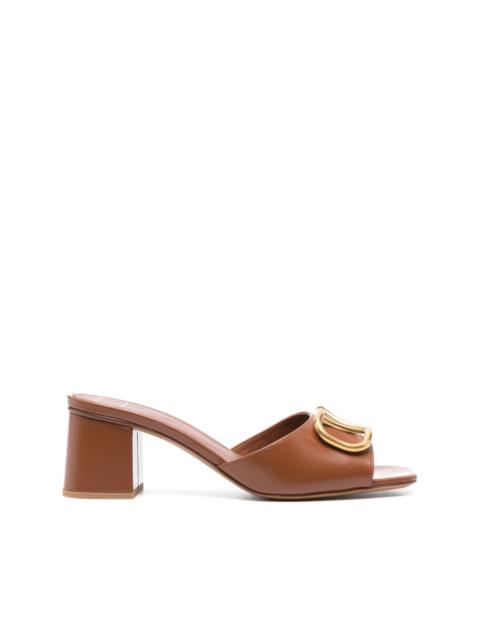 Maxi-VLogo 60mm leather sandals