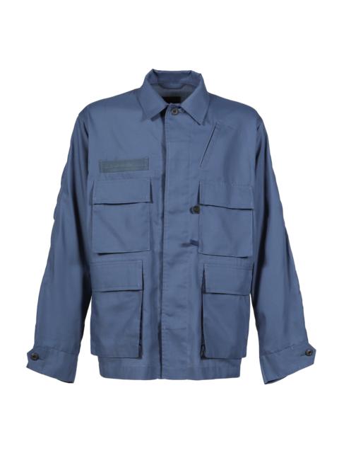 TECH MULTI FISHING POCKET MIL BDU SHIRT L/S / SMOKE BLU