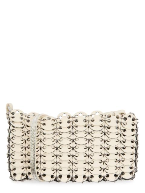 Rabanne 1969 Reversible Nano Flip Leather Shoulder bag