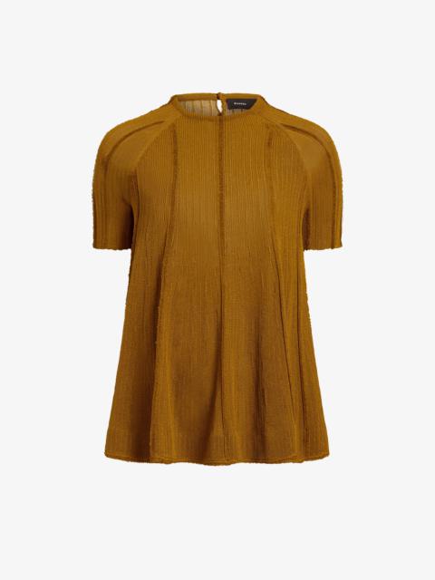 Tavia Top in Viscose Fringe Knit