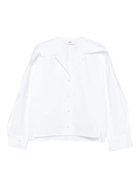 arc-collar shirt
