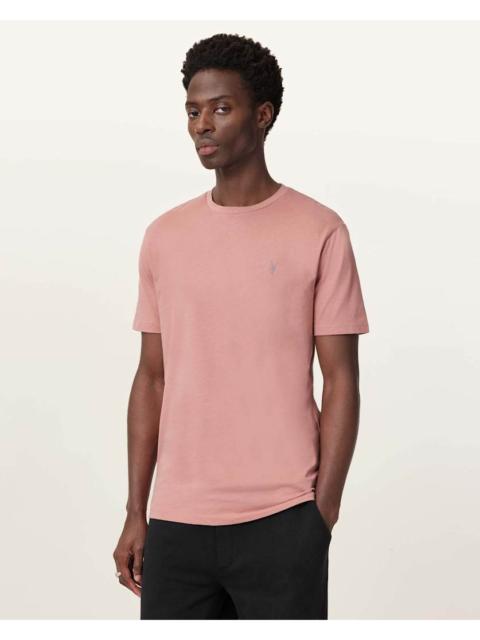 BRACE BRUSHED COTTON CREW NECK T-SHIRT