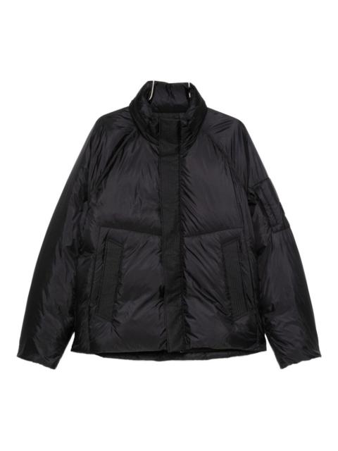quilted panelled jacket