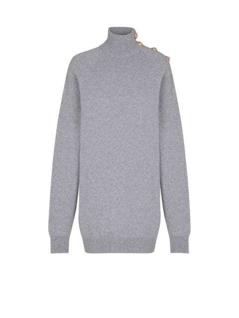 Short cashmere jumper dress