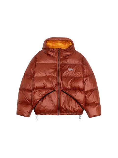 Stussy Down Micro Ripstop Parka Brick