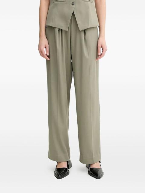 Julia elastic-waist trousers