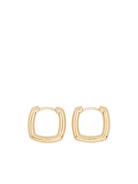 small Frame square hoop earrings