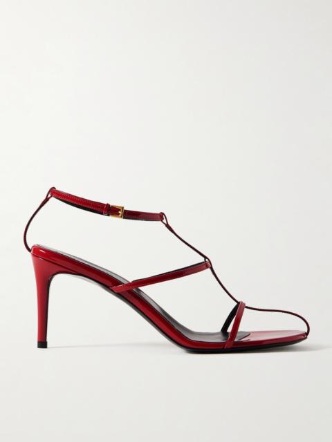 Cage Patent-leather Sandals