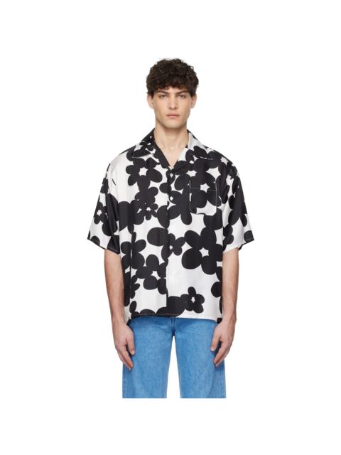 Black & White Dillies Print Shirt