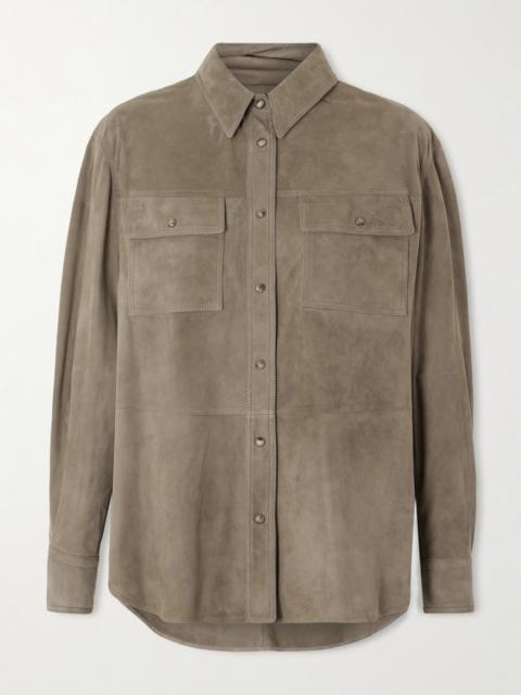 Suede Overshirt
