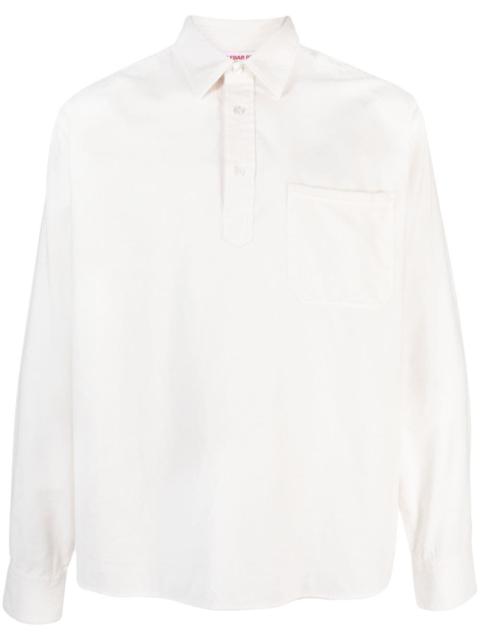 long-sleeve cotton shirt