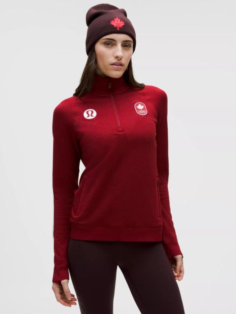 Team Canada Women's Engineered Warmth Half Zip *COC Logo